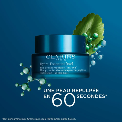 CLARINS-Hydra-Essentiel [HA²] "Anti-Thirst" Plumping Night Care